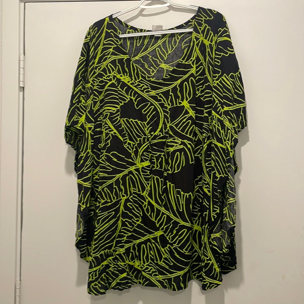 Hula Bay XL Black/Green Top for Sale